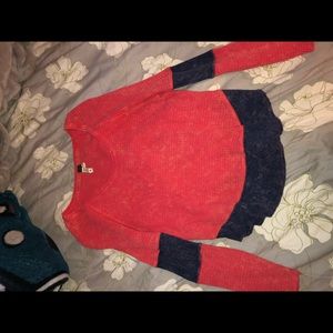 free people waffle shirt